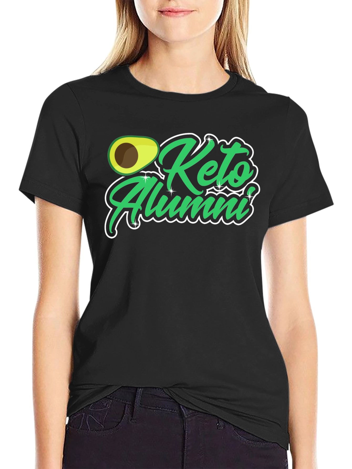 Keto Alumni T-Shirt - Avocado Design