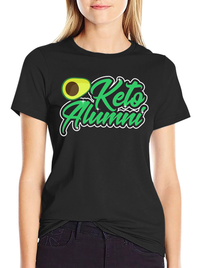 Keto Alumni T-Shirt - Avocado Design