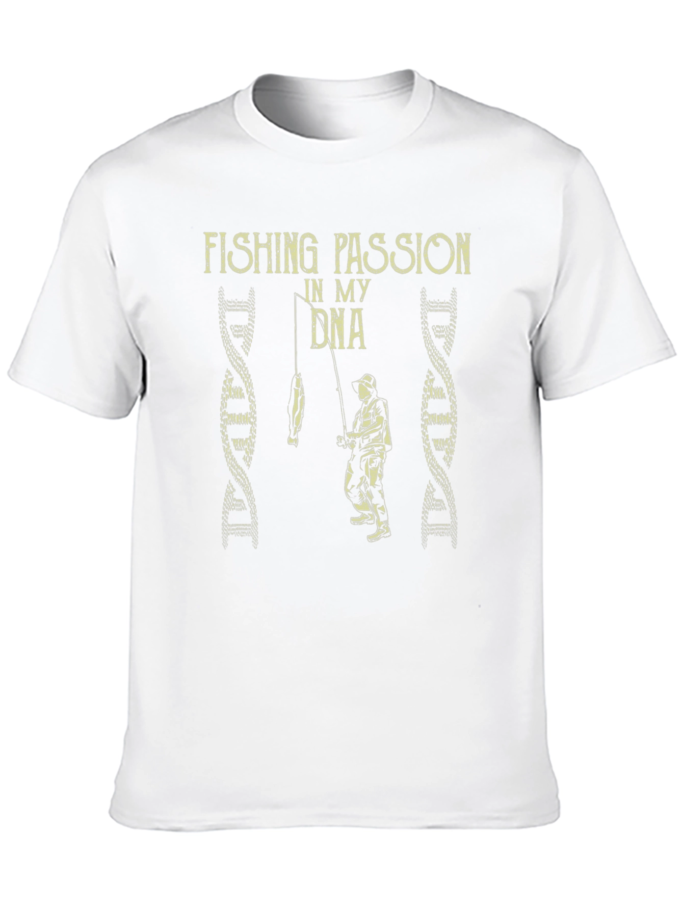 Fishing Passion DNA T-Shirt - Fishermans Tee
