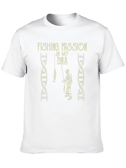 Fishing Passion DNA T-Shirt - Fishermans Tee