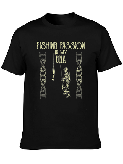 Fishing Passion DNA T-Shirt - Fishermans Tee