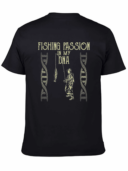 Fishing Passion DNA T-Shirt - Fishermans Tee
