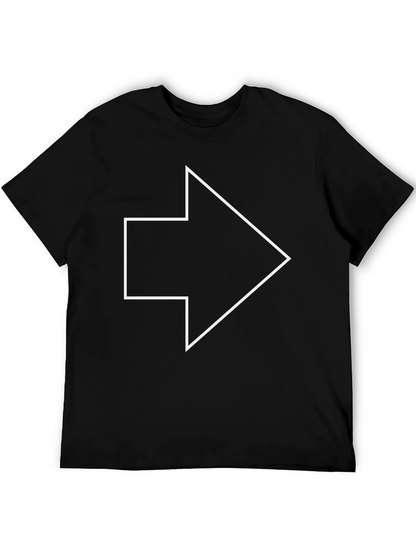 Arrow Graphic Tee - Modern Minimalist Design