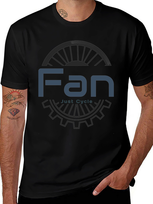 Fan Just Cycle T-Shirt - Cycling Enthusiast Tee