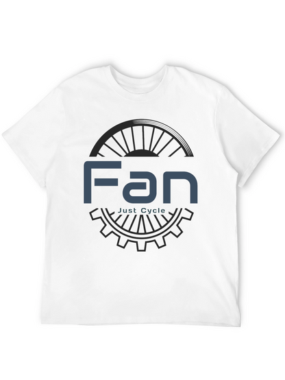 Fan Just Cycle T-Shirt - Cycling Enthusiast Tee