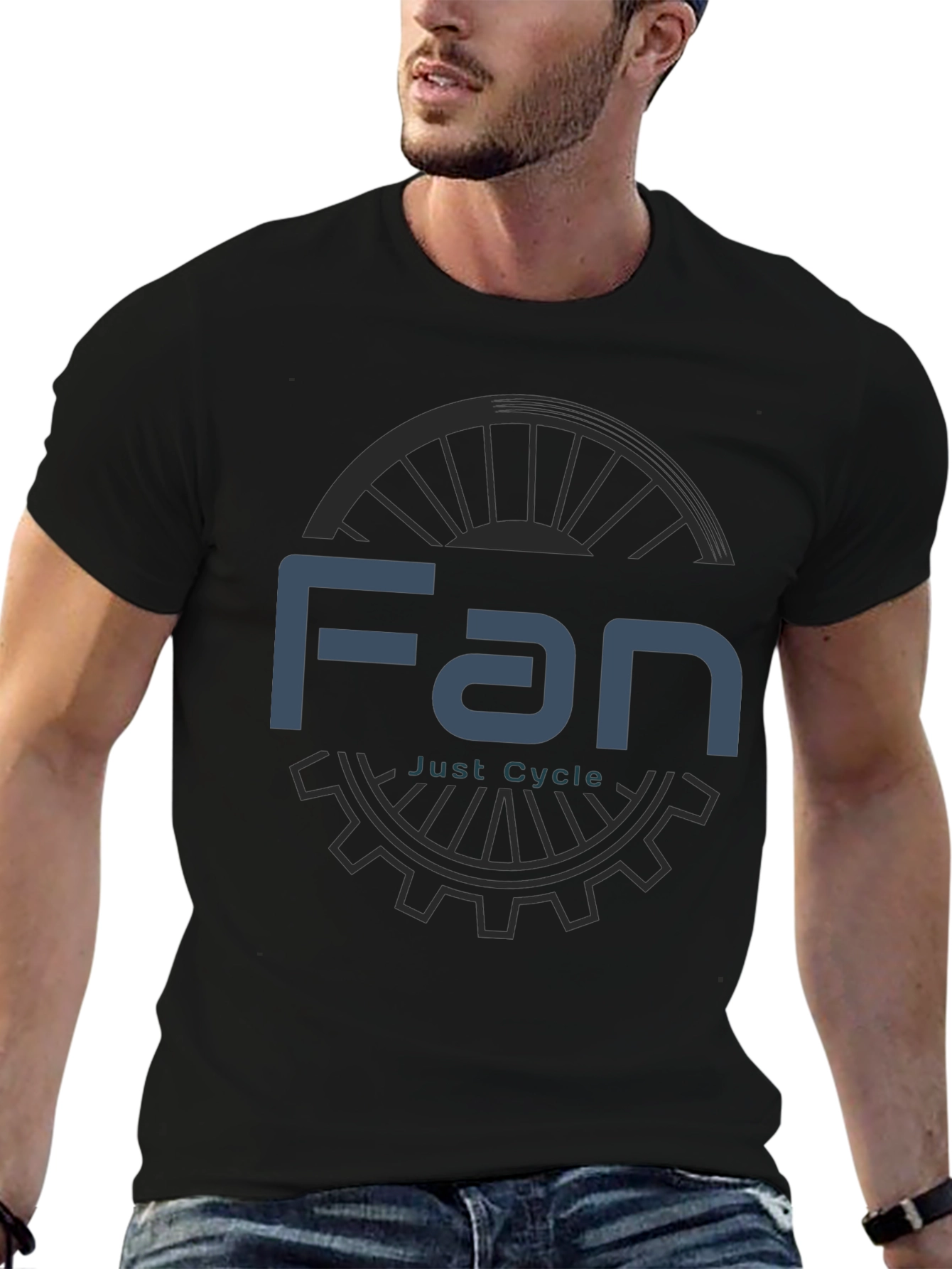Fan Just Cycle T-Shirt - Cycling Enthusiast Tee