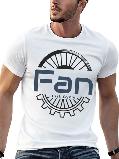 Fan Just Cycle T-Shirt - Cycling Enthusiast Tee