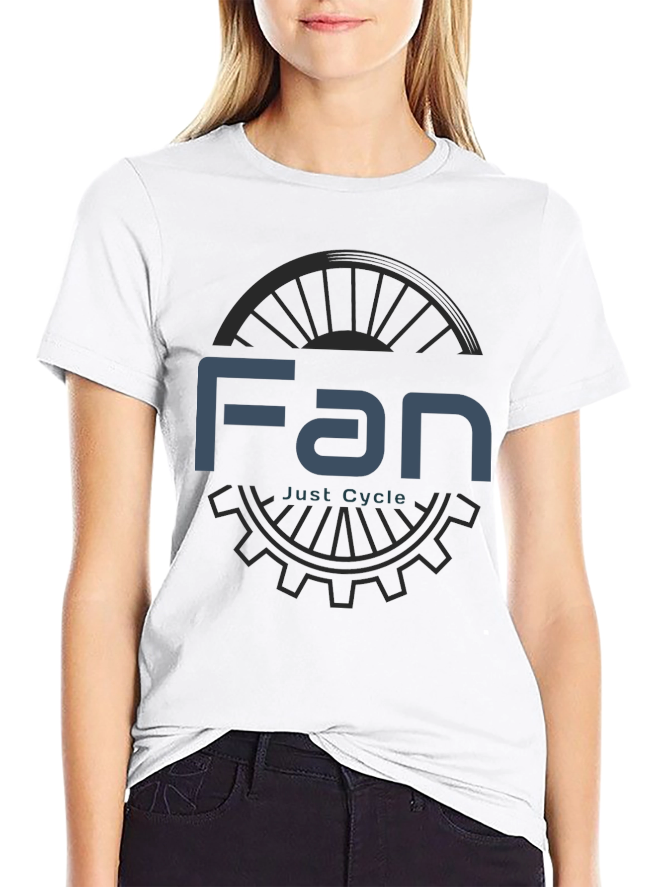 Fan Just Cycle T-Shirt - Cycling Enthusiast Tee