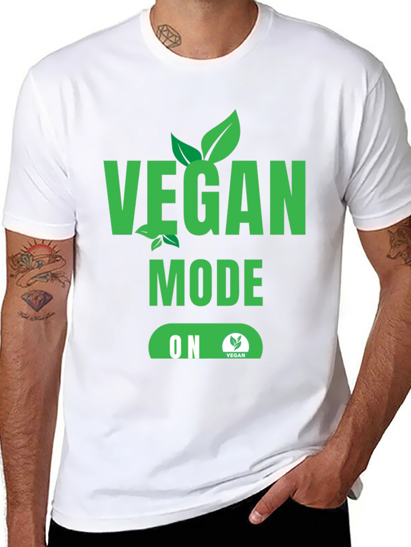 Vegan Mode ON - Graphic T-Shirt