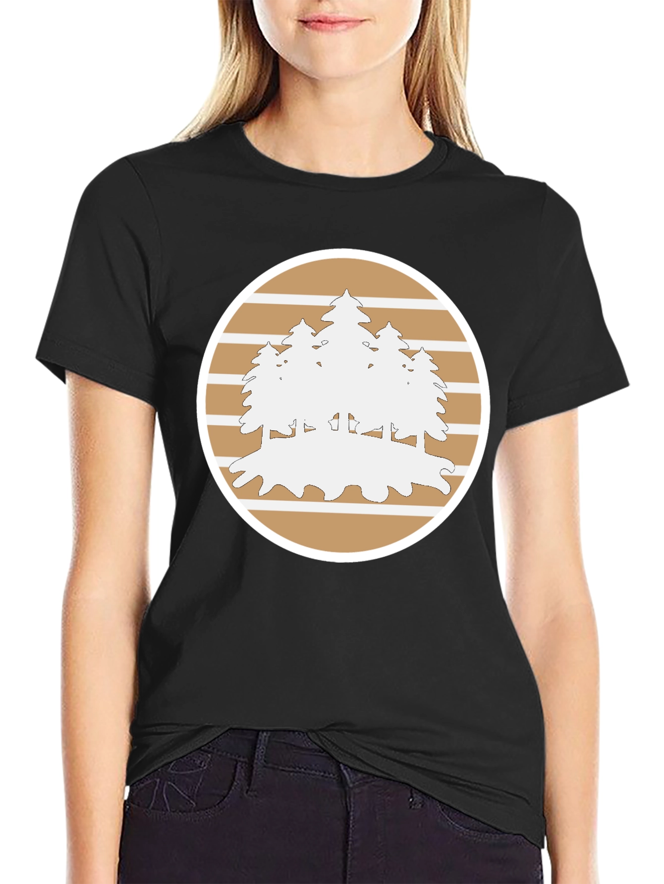Nature Scene Graphic Tee - Comfort Fit
