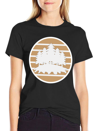 Nature Scene Graphic Tee - Comfort Fit