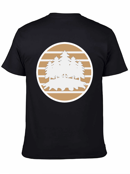 Nature Scene Graphic Tee - Comfort Fit