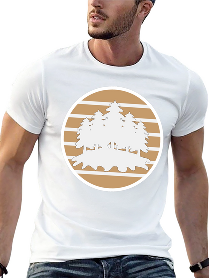 Nature Scene Graphic Tee - Comfort Fit