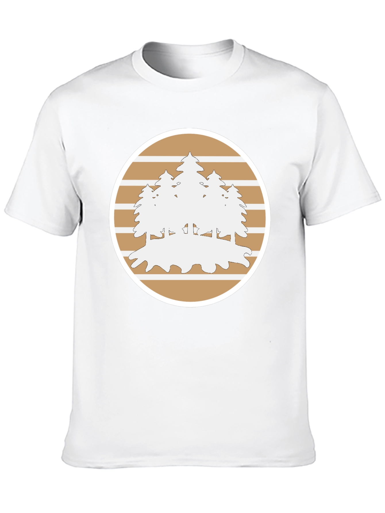 Nature Scene Graphic Tee - Comfort Fit