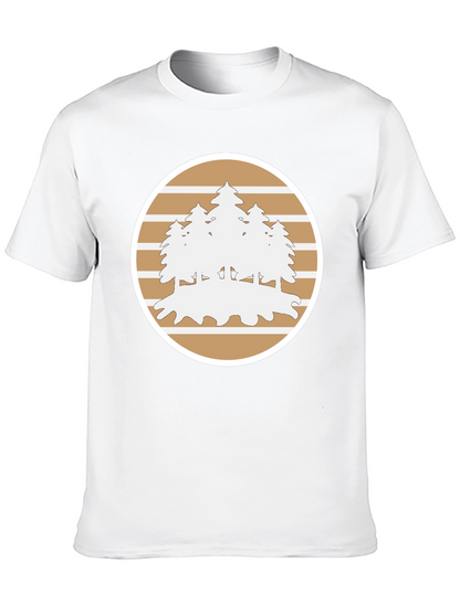 Nature Scene Graphic Tee - Comfort Fit