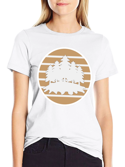 Nature Scene Graphic Tee - Comfort Fit