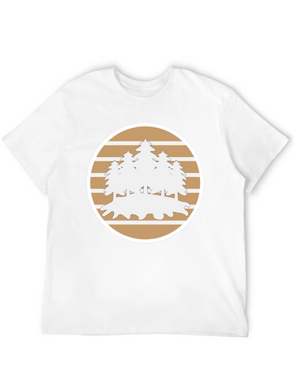 Nature Scene Graphic Tee - Comfort Fit