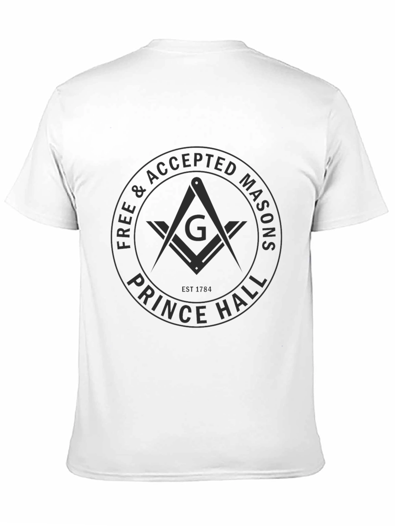 Prince Hall Freemason T-Shirt - Black