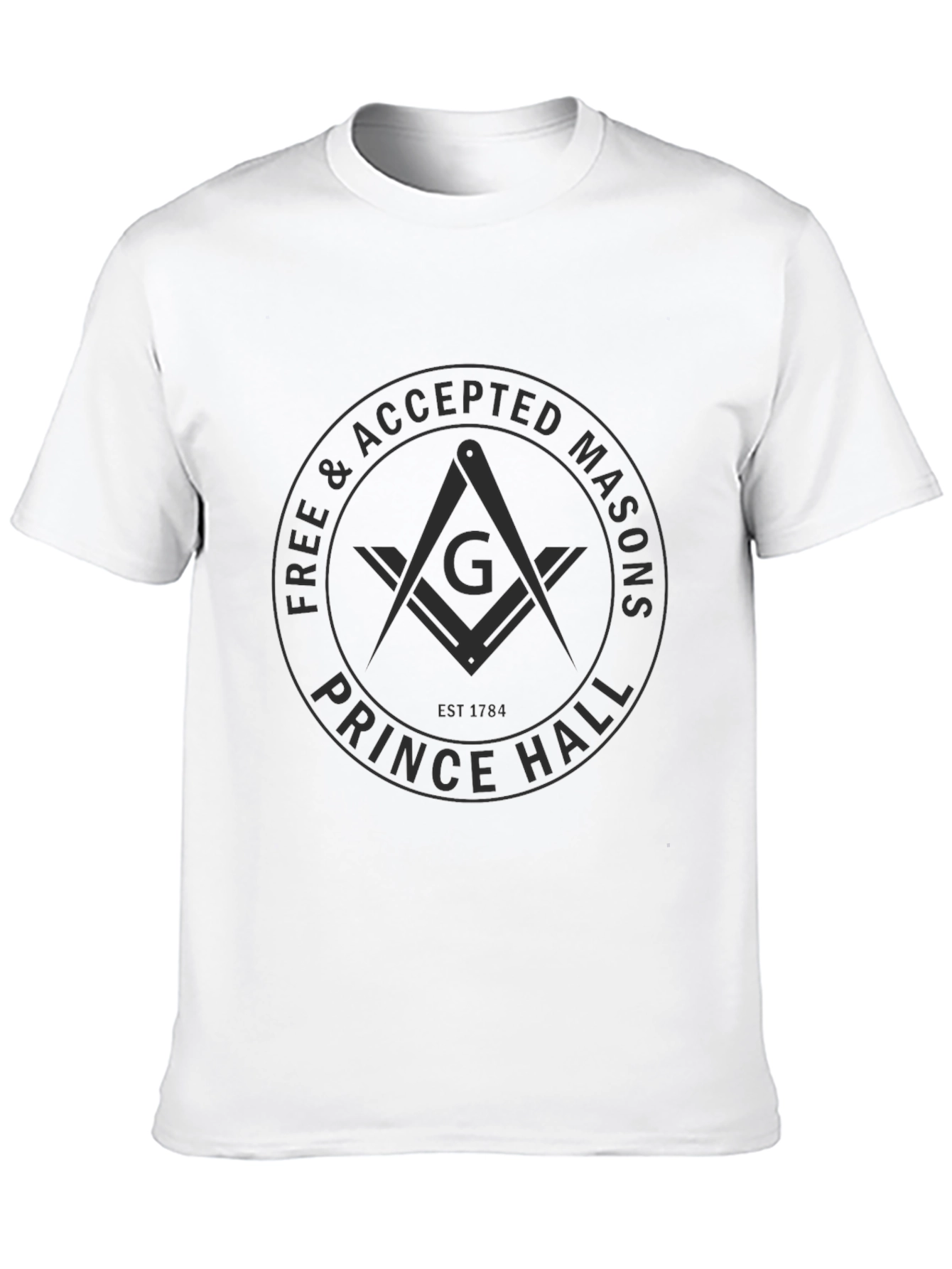 Prince Hall Freemason T-Shirt - Black