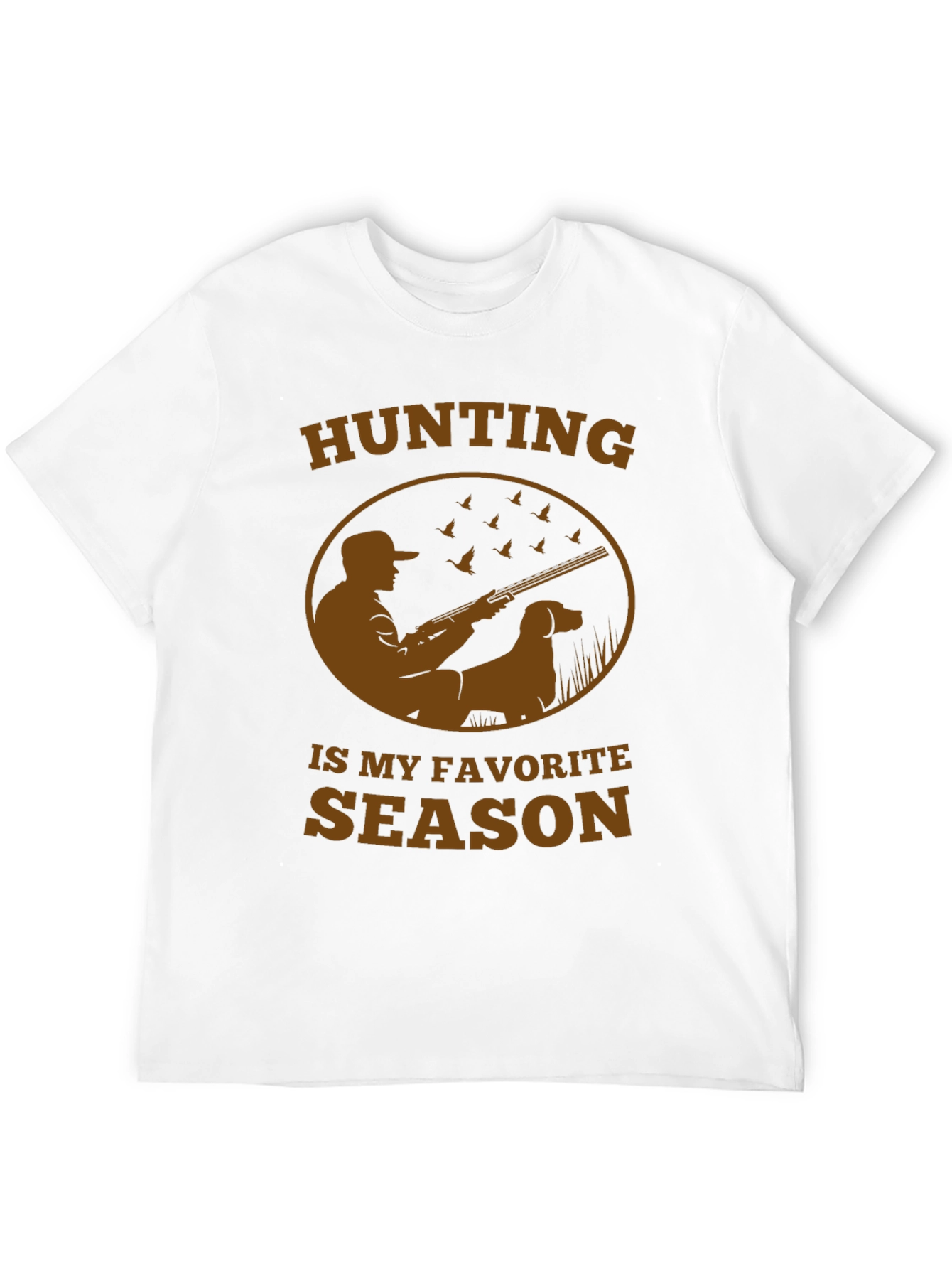 Hunting Season Tee - Hunter & Dog Design