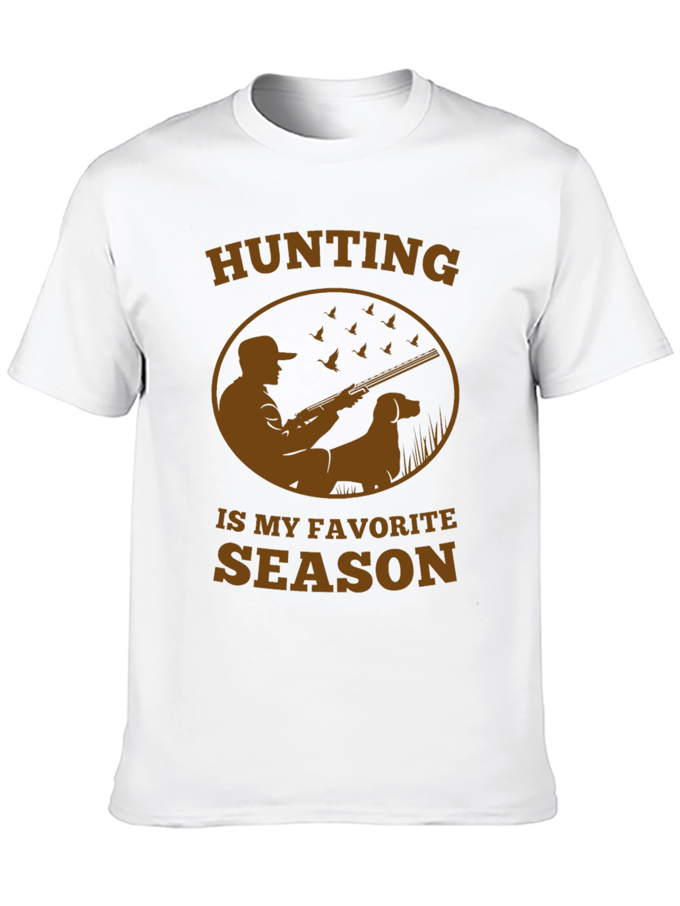 Hunting Season Tee - Hunter & Dog Design