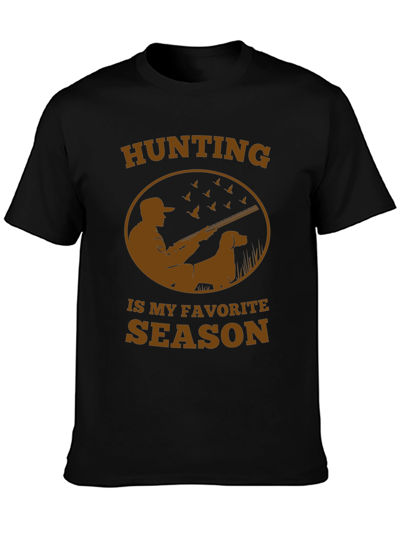 Hunting Season Tee - Hunter & Dog Design