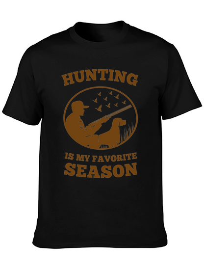 Hunting Season Tee - Hunter & Dog Design