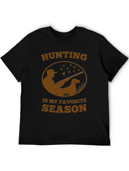 Hunting Season Tee - Hunter & Dog Design