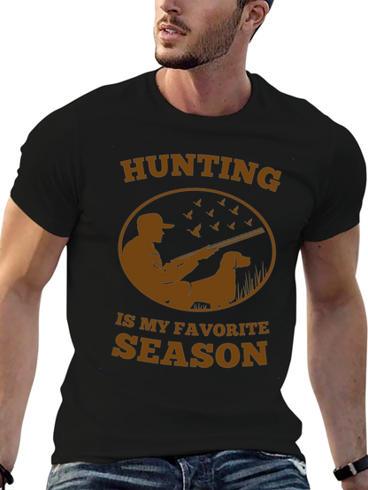 Hunting Season Tee - Hunter & Dog Design