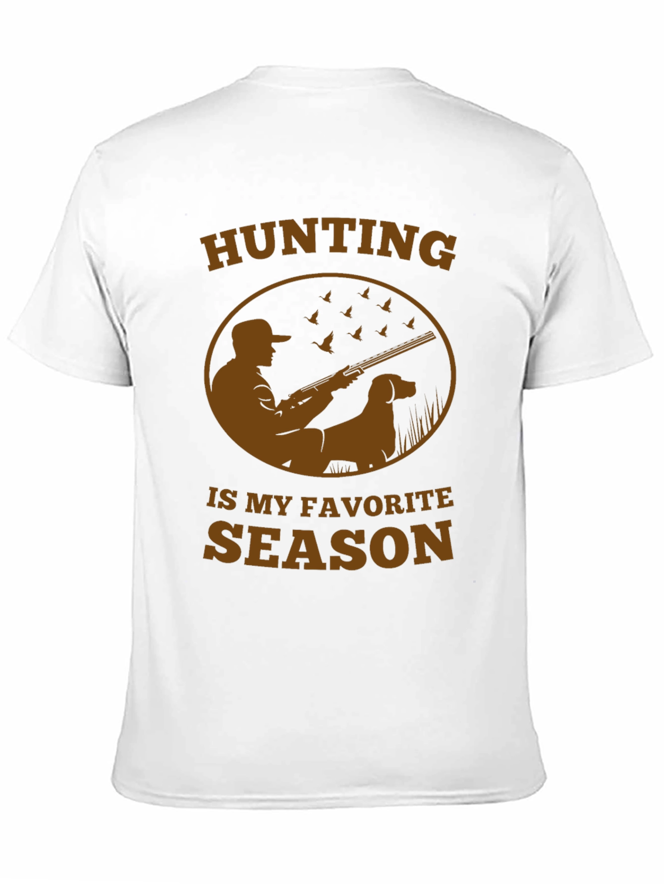 Hunting Season Tee - Hunter & Dog Design