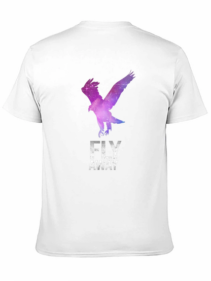 Fly Away Eagle Graphic Tee - Stylish Black T-Shirt