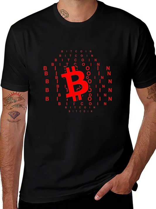 Bitcoin Graphic Tee - Crypto Fan Apparel