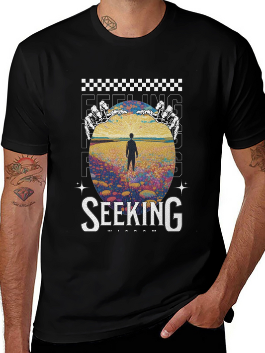 Seeking Wisdom Graphic Tee - Unisex