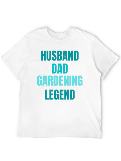 Husband Dad Gardening Legend T-Shirt