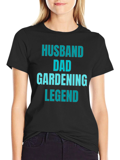 Husband Dad Gardening Legend T-Shirt