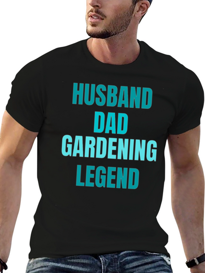 Husband Dad Gardening Legend T-Shirt