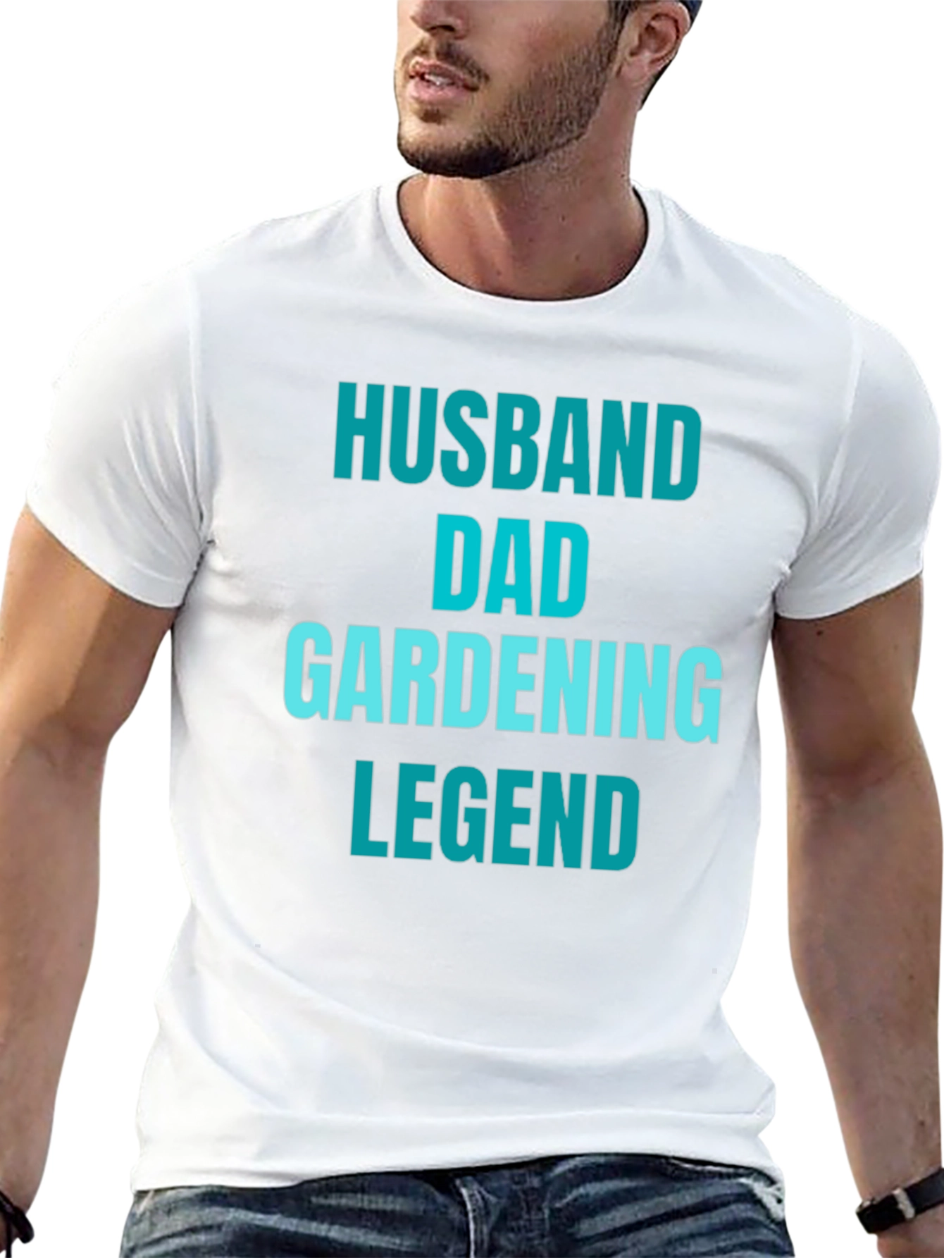 Husband Dad Gardening Legend T-Shirt