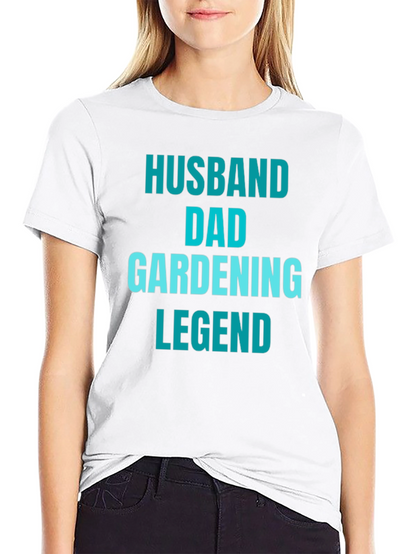 Husband Dad Gardening Legend T-Shirt