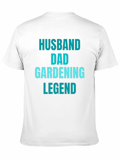 Husband Dad Gardening Legend T-Shirt