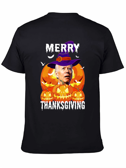 Merry Thanksgiving Biden Pumpkin T-Shirt