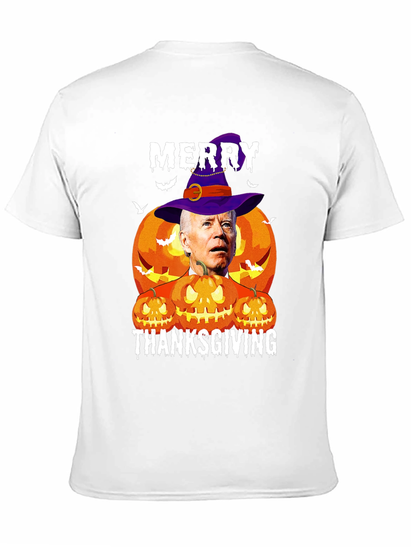 Merry Thanksgiving Biden Pumpkin T-Shirt
