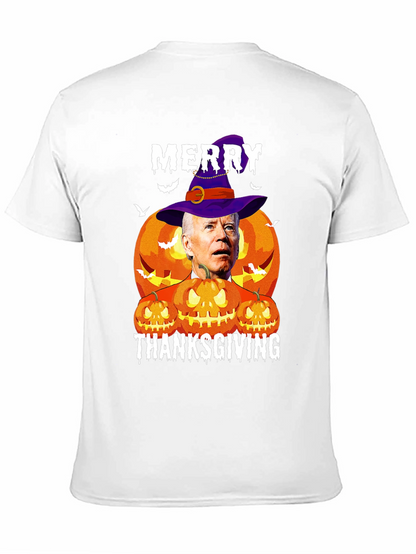 Merry Thanksgiving Biden Pumpkin T-Shirt