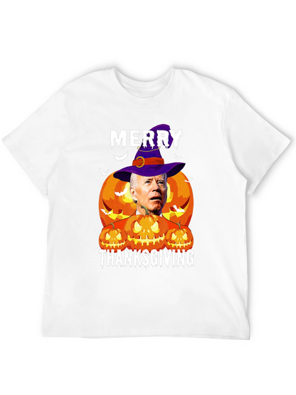 Merry Thanksgiving Biden Pumpkin T-Shirt