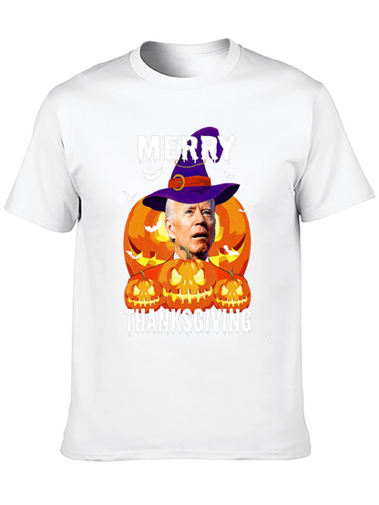 Merry Thanksgiving Biden Pumpkin T-Shirt