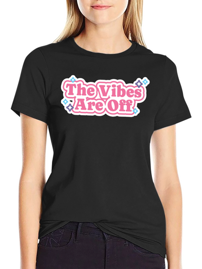 The Vibes Are Off Graphic T-Shirt - Black