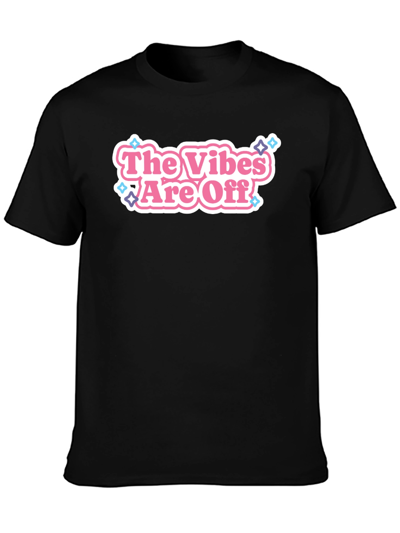 The Vibes Are Off Graphic T-Shirt - Black