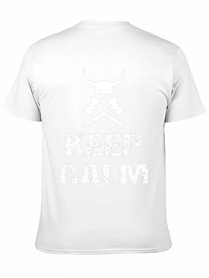 Keep Calm Viking Axe T-Shirt