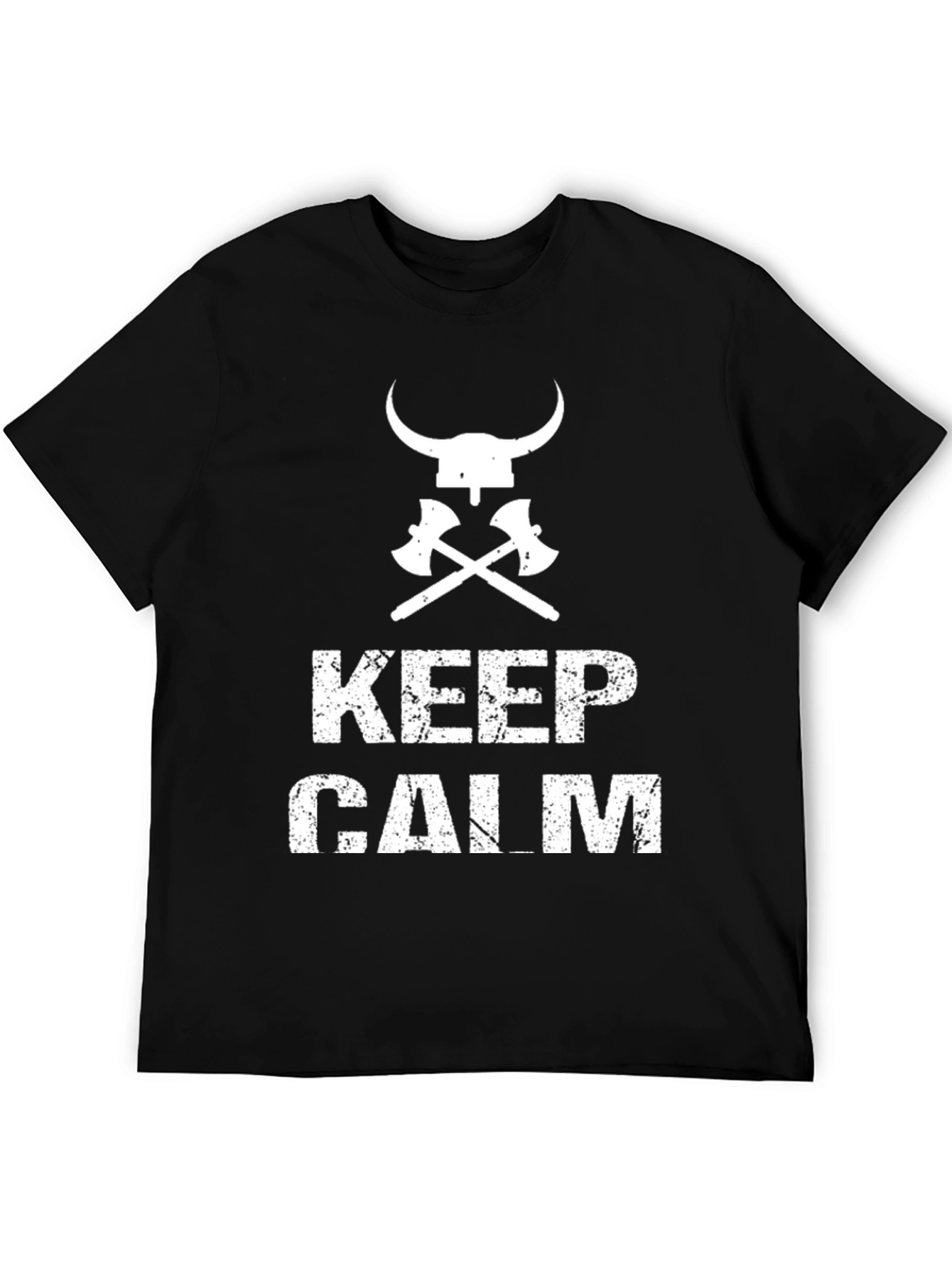 Keep Calm Viking Axe T-Shirt