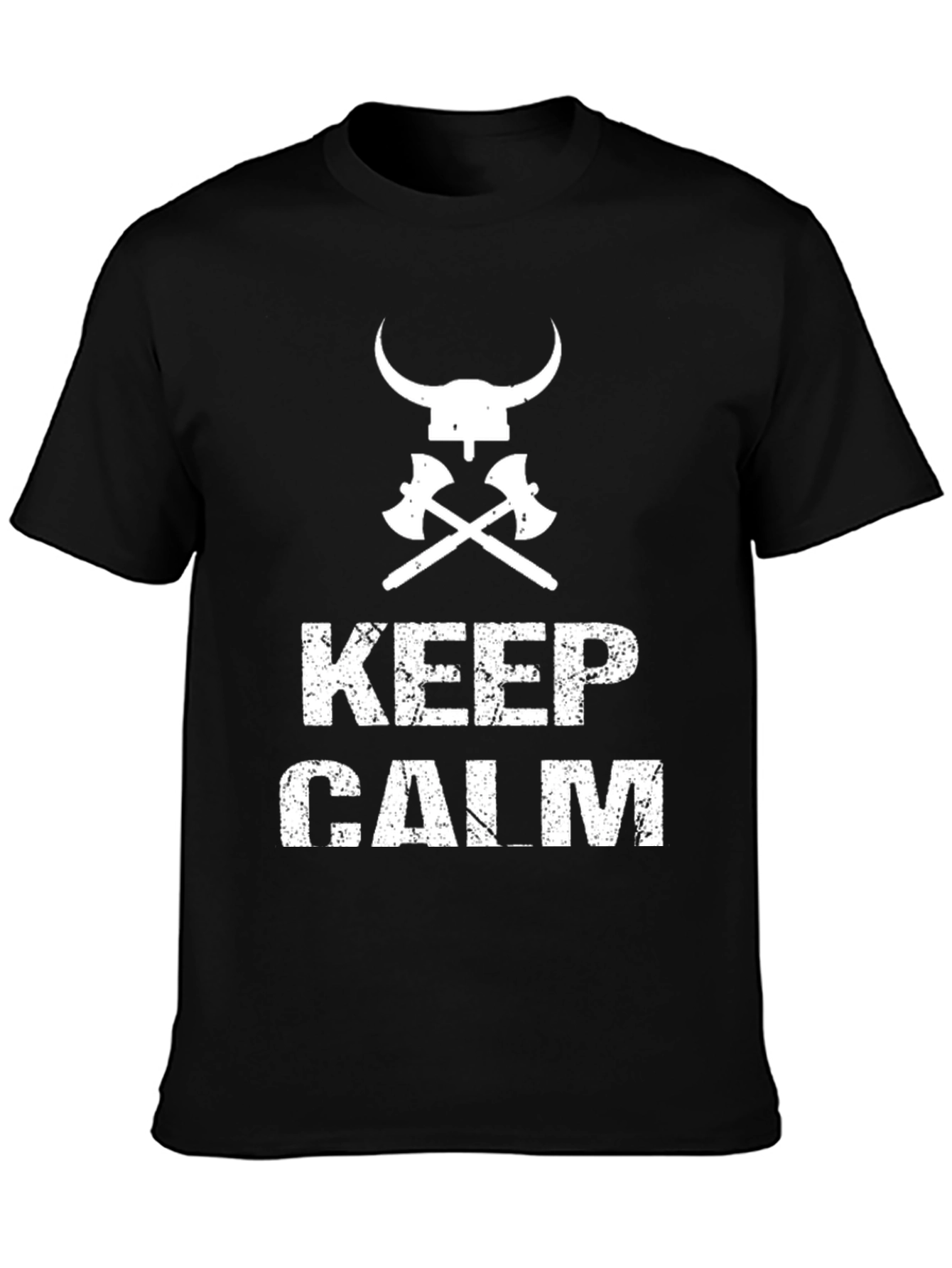 Keep Calm Viking Axe T-Shirt