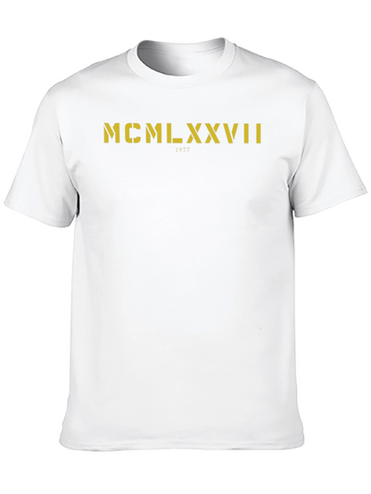 Roman Numeral 1977 Graphic Tee